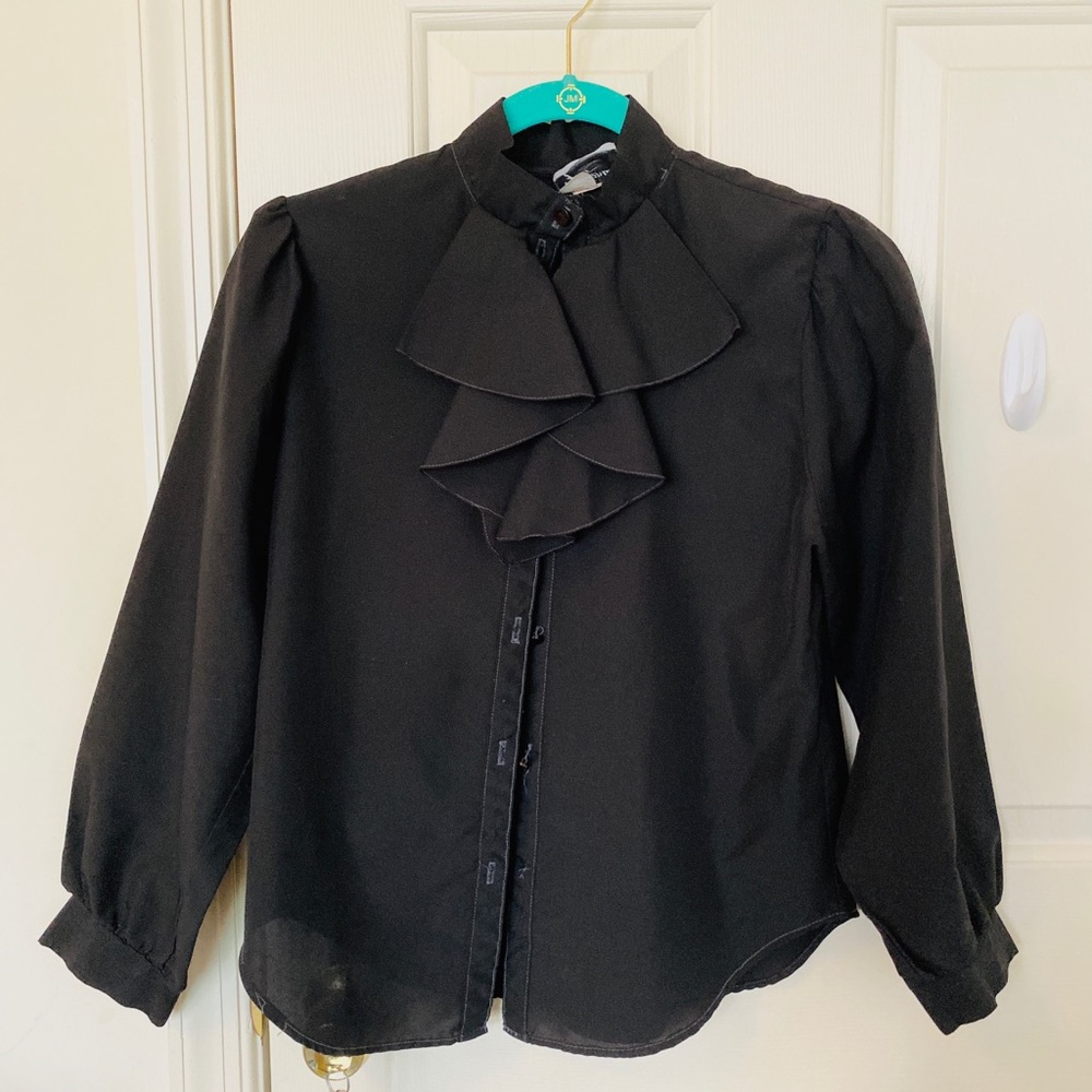 Federico button up longsleeves black